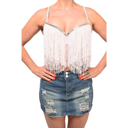 Carnaval Top with Fringe