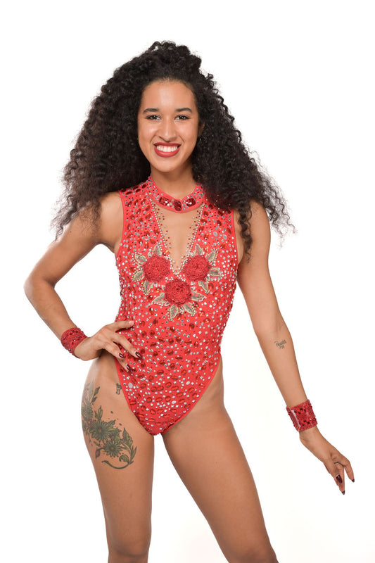 Red Samba Bodysuits